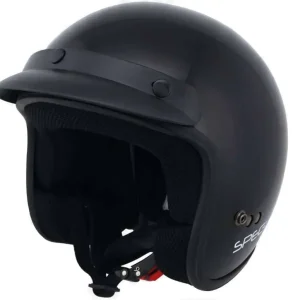 Top-Seller Jethelm SPEC-X SX-20.01 schwarz Größe 59/60/L Rollerhelm Motorradhelm Schutzhelm Sturzhelm