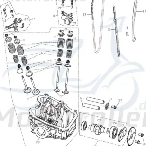 Adly Einlassventil ATV 320 Hurricane Kardan Quad 272ccm 4Takt Motorventil Motor-Ventil Einlass-Ventil Ventil-Einlass Zylinderkopfventil Preisreduziert
