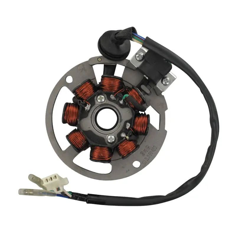 Echt ATU Explorer Spin GE50 Stator 50ccm 2Takt 299032000000 Generator Stromgenerator Ankerplatte Zündplatte Zündgrundplatte Scooter Service