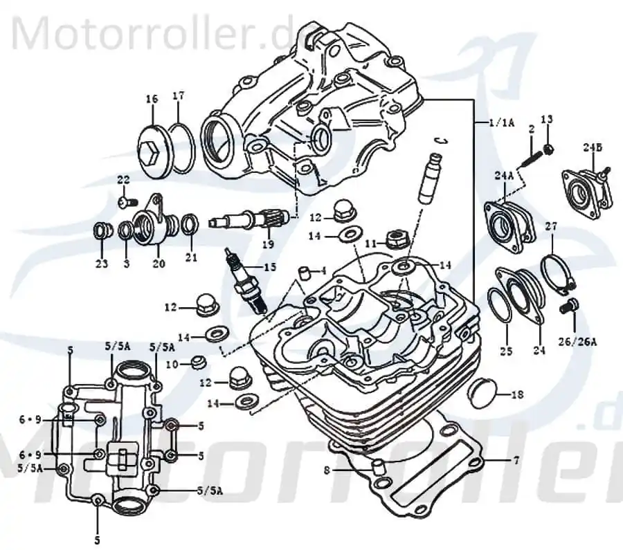 Heißes Angebot Rex Enduro 125 DD Zündkerze 125ccm 4Takt 09482Q000809 CR8E NGK spark plug plugs Roller-Zündkerze Motorroller-Zündkerze sparking
