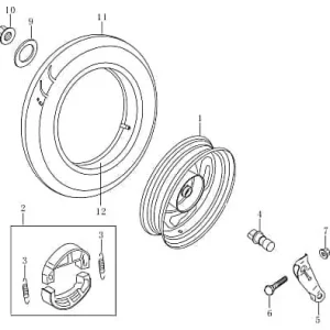 Bremsnocken Bolzen Zapfen FIG33B-6 Preiswert