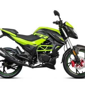 Neu Im Sortiment Motorrad Fighter 50 FR-S grün 45 km/h Euro 5 Schaltmoped Mokick 50ccm 4 Takt Kleinkraftrad Krad