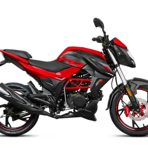 Top-Angebot Motorrad Fighter 50 FR-S rot 45 km/h Euro 5 Schaltmoped Mokick 50ccm 4 Takt Kleinkraftrad Krad