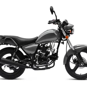Motorrad Fighter 50 V-S grau 45 km/h Euro 5 Schaltmoped Mokick 50ccm 4 Takt Kleinkraftrad Krad Sofort Bestellen