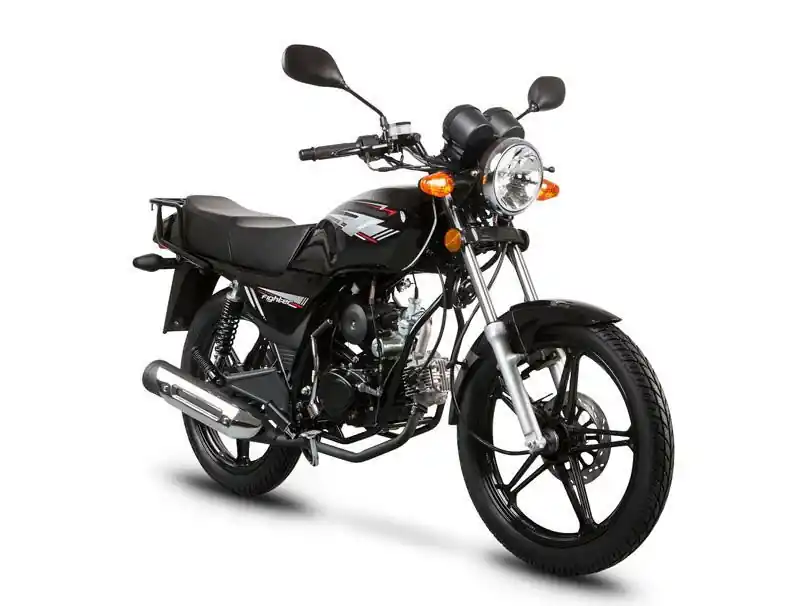 Motorrad Fighter 50 F-S schwarz 45 km/h Euro 5 Schaltmoped Mokick 50ccm 4 Takt Kleinkraftrad Krad Begrenztes Angebot