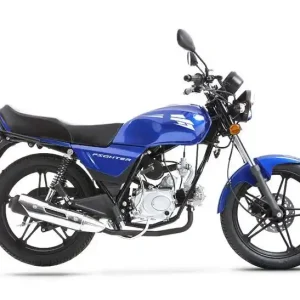 Markenprodukt Motorrad Fighter 50 F-S blau 45 km/h Euro 5 Schaltmoped Mokick 50ccm 4 Takt Kleinkraftrad Krad