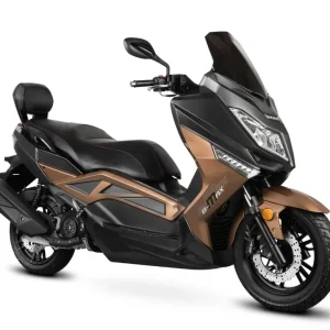 Super-Preis Motorroller Firejet 125 BMAX schwarz-braun Euro 5 Scooter Roller 125 ccm 4 Takt