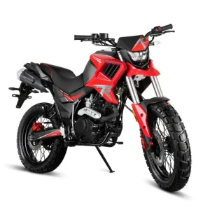 Motorrad Fighter 125 HR-S rot 90 km/h Euro 5 Schaltmoped 125ccm 4 Takt Leichtkraftrad Krad Kraftrad Meistverkauft