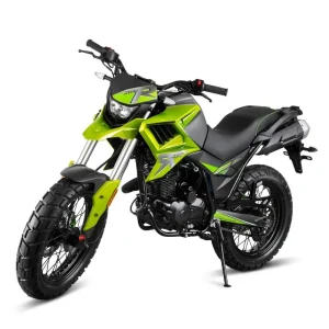 Motorrad Fighter 125 HR-S grün 90 km/h Euro 5 Schaltmoped 125ccm 4 Takt Leichtkraftrad Krad Kraftrad Ausverkauf