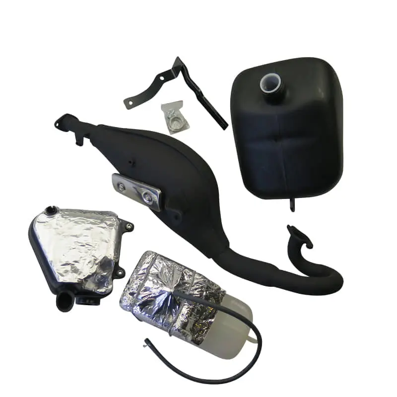 Adly ATV Quad 50 II Service Inspektion Wartung Reparatur Set Kit Satz Paket Auspuff Luftfilterkasten Öltank Benzintank Kraftstofftank Her Chee Solange Der Vorrat Reicht
