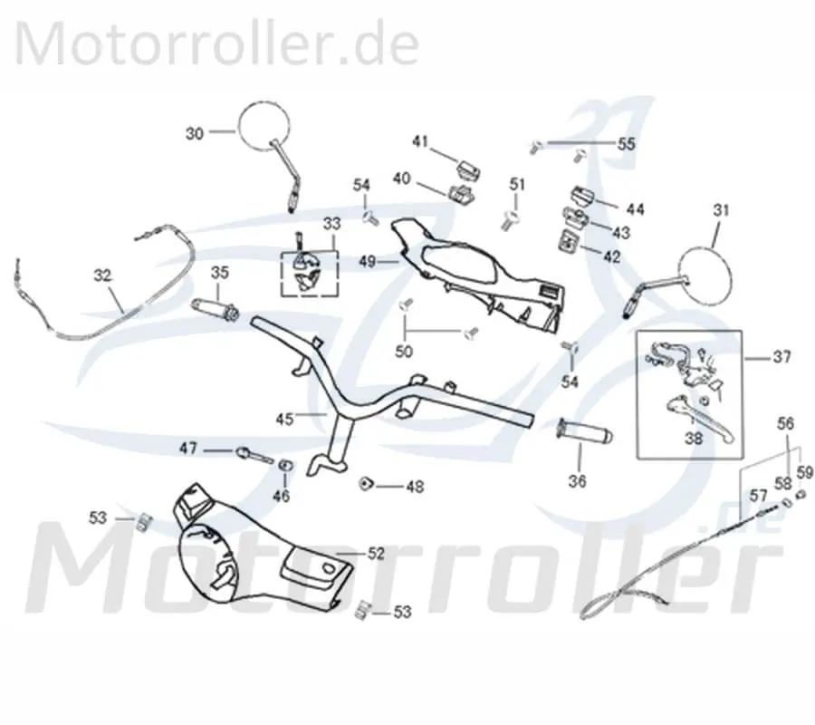 Kreidler Flory 50 Classic Scheinwerferverkleidung pink 741676 Scheinwerferabdeckung Frontlichtverkleidung Lenkerverkleidung Markenware