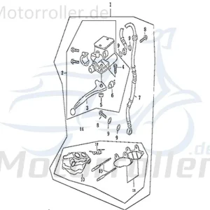 Bremssattel Bremszange 305-HDDMI-001-007 Wochenendangebot