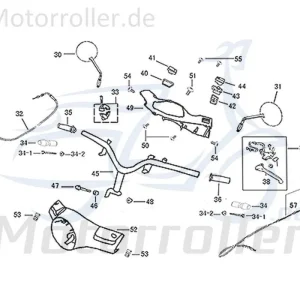 Saisonangebot Gaszug Bowdenzug Seilzug 17910-ABS-9000-A/B