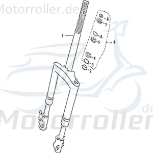 Kracherpreis Vorderradgabel Felge 213-HDDMI-001R