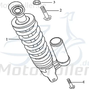 Jetzt Bestellen Stoßdämpfer hinten Federbein 214-120D-001-B