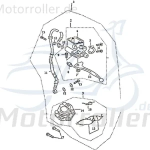 Sonderangebot Bremslichtschalter links 305-HDDMI-001-003