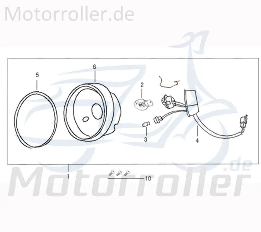 Fassung Scheinwerfer Lampensockel Birnenfassung Roller 741703 Birnensockel Scooter Moped Ersatzteil Service Inpektion Direktimport Mega-Angebot