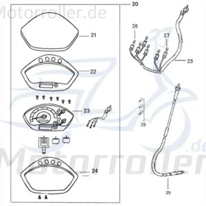 Sonderangebot Tachometer KREIDLER 37200-ALA6-E000