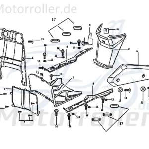 Schwingenverkleidung 401-HDDMI-403-ABS Must-Have