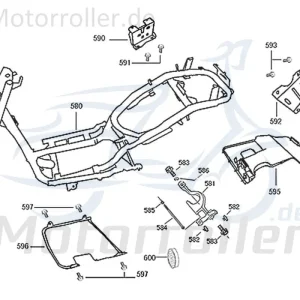 Motorhalter Achse Motorhalterung Motor-Halter 50350-ALA6-9000 Motorträger Motor-Halterung Motor-Lager Motor-Träger Motorwippe Scooter Beliebt