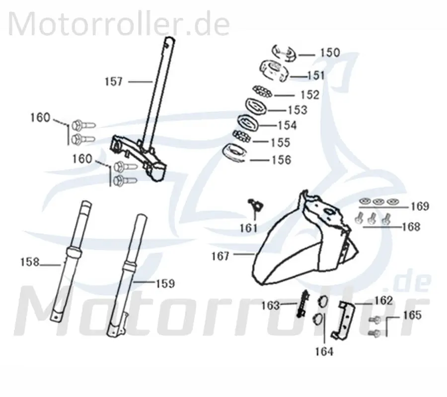 Preisreduziert Kreidler Flory 50 Classic Schutzblech perlweiß 61100-ALA6-9000 Spritzschutz Radlauf Innenkotflügel Radlaufabdeckung Radabdeckung