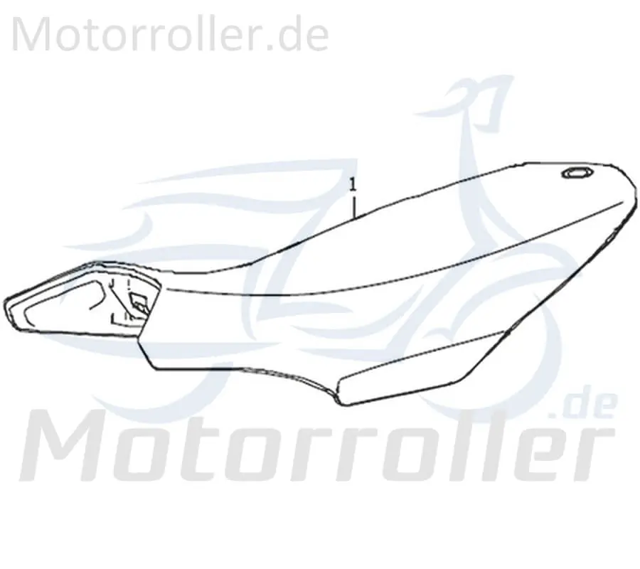 Kreidler DICE GS/SM 125 PRO Sitzbank schwarz 781176 Fahrersitz Sitz Original Direktkauf