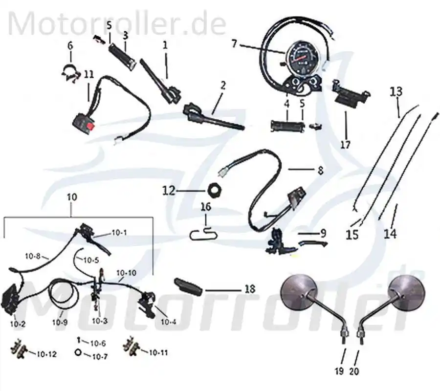 Hohlschraube Bremsleitungsschraube 781283 Hohl-Schraube Bremsleitungs-Schraube Moped Ersatzteil Service Inpektion Echt