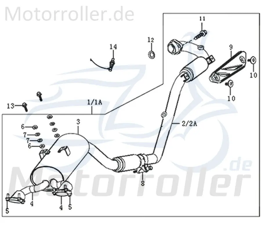 Sale Unterlegscheibe SM/GS 125 Pro Motorrad 125ccm 781109