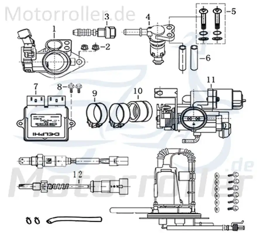 Schraube M6x16mm Maschinenschraube Flanschschraube 781077 Bundschraube Flansch-Schraube Maschinen-Schraube Bund-Schraube Scooter Moped Direkt Vom Hersteller