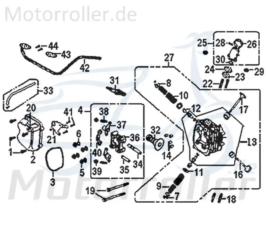 Geprüft Ventilfeder außen 742026