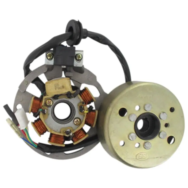 Rex Drive Sport 50 Lichtmaschineneinheit 50ccm 2Takt Stator 1E40QMB YY50QT-28 50cc 2T Minarelli liegend Lichtmaschine Bestseller