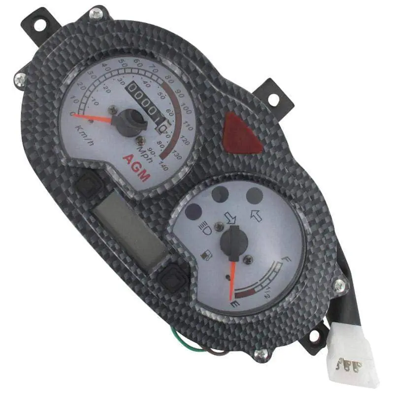 Top-Seller Rex RS1000 Speedometer Tacho Geschwindigkeitsmesser 125ccm 4Takt 152QMI YY125QT-28 125cc 4T GY6 Tachometer
