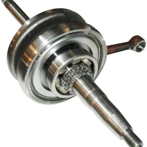 Kurbelwelle 17 Zähne mit Lager 152QMI GY10 AGM 125ccm 4Takt 125/180ccm Motorwelle Kolbenantriebswelle Crankshaft Kurbel-Welle Scooter Ausverkauf
