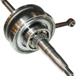 Kracherpreis Kurbelwelle 17 Zähne mit Lager 152QMI GY13 4Takt 7.819.038-6 125/180ccm Motorwelle Kolbenantriebswelle Crankshaft Kurbel-Welle Buggy