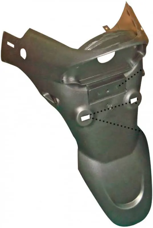 Rex Imola 50 Nummernschildhalter Kennzeichenhalter 50ccm 4Takt 139QMB JSD50QT-13 50cc 4T 139QMA Kennzeichen-Halter Sale