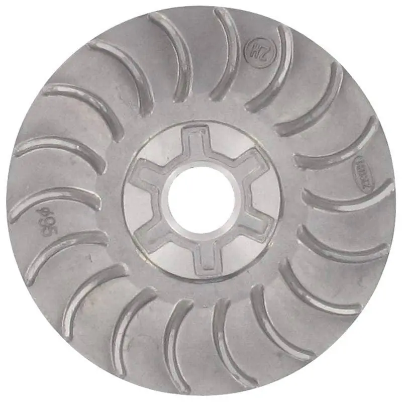 Rex 25 Escape Laufrad 50ccm 2Takt Riemenscheibe Roller Keilriemenscheibe 1E40QMB YY50QT-28 50cc 2T Minarelli liegend Luftrad Echt