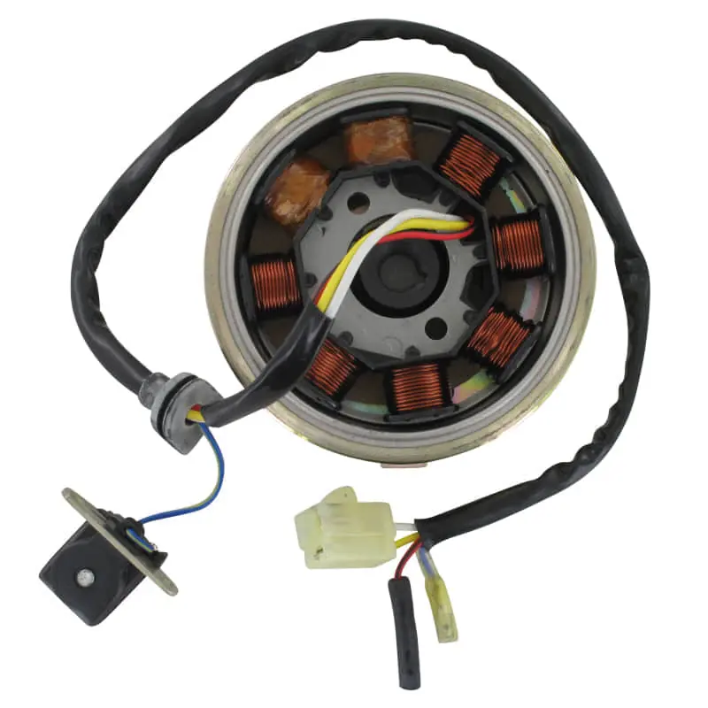 Sonderaktion AGM GMX 50 Lichtmaschine Stator 50ccm 4Takt D00-12100-00 Ankerplatte Anker-Platte Stromerzeuger Strom-Generator Licht-Maschine Scooter
