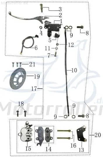 Schraube ST4.2x13mm Baotian Kreuzschraube GB-T845-ST4.2X13 Kreuzschlitzschraube Blech-Schraube Treibschraube Scooter BT49QT 9S3 Moped Neue Kollektion