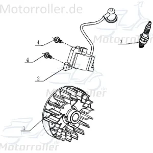 Zündkerze spark plug Tongjian GB/T7825-87 AR6TC Geprüft