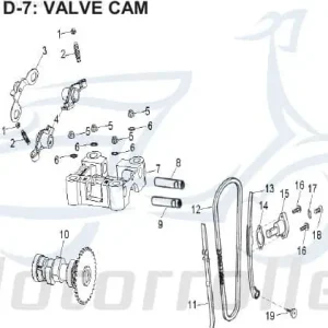 Aeon Cobra 220 Kettenschiene Quad 220ccm 4Takt 14500-39A-000 Schienenführung ATV Cobra 320 UTV Ersatzteil Service Inpektion Sale