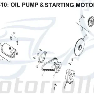 Versand Am Gleichen Tag AEON Ölpumpe Oil-Pump Öl-Pumpe 15000-132-000