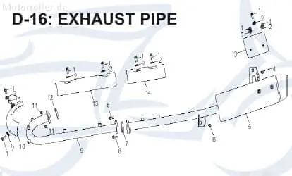Gasket Dicht-Set 16101-151-000 Markenprodukt