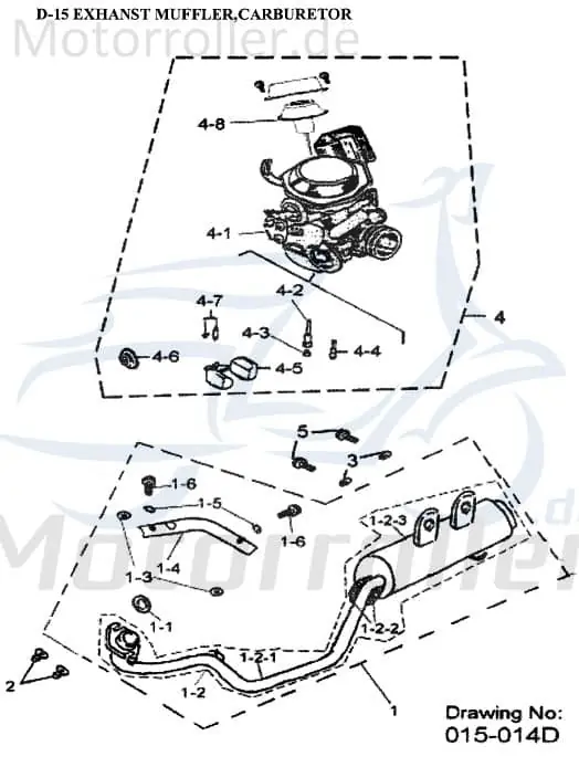 Schnäppchen AEON FEDER Auspuff RS2/OV Overland 180 Dämpfung 180ccm 4Takt Schwingungsdämpfer Ausgleichsfeder Abfederung Masseausgleich 180ccm-4Takt