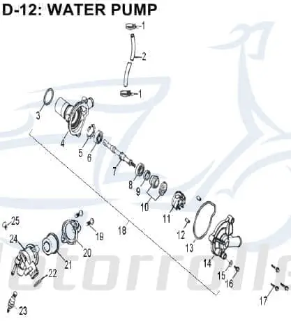 Schneller Versand Aeon Cobra 320 O-Ring Dichtring 320ccm 4Takt K19319-113-000 Gummidichtung Gummiring Oring Gummi-Ring Dicht-Ring Quad ATV UTV Ersatzteil