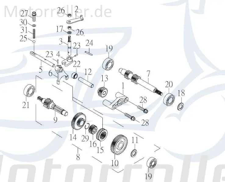 SMC REX Quad 50 Simmering Simmerring 50ccm 2Takt 93110-10205 Wellendichtring Abdichtring Dichtringe Radialdichtring Öldichtring ATV UTV Expressversand