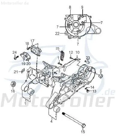 Jetzt Kaufen Sundiro XDZ 50 TA Ablassschraube 50ccm 2Takt D1E41FM01-14 Motorölablassschraube 1E40QMB Scooter Ersatzteil Service Inpektion
