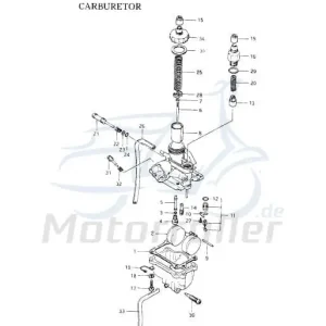 Zertifiziert Sundiro XDZ 50 TA Clip Klemme Klammer 50ccm 2Takt 52M0500-02 Schelle Klemmschelle Befestigungsschelle Halteklammer Schraubschelle