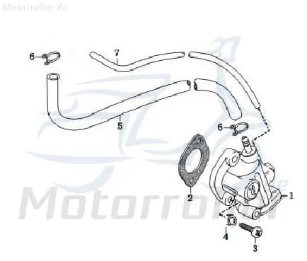 Sundiro XDZ 50 TA Clip Klemme 50ccm 2Takt D1E41FM10.2-15 Klammer Schelle Klemmschelle Befestigungsschelle Halteklammer Schraubschelle Jetzt Kaufen