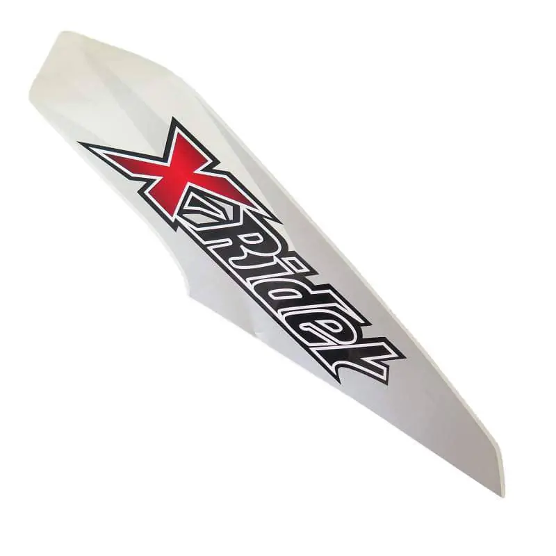 PGO X-RIDER 50 Aufkleber rechts unten Sticker Dekor ATV 50ccm 2Takt X16011900001 Dekor-Aufkleber Klebeetikett Quad UTV Ersatzteil Sale