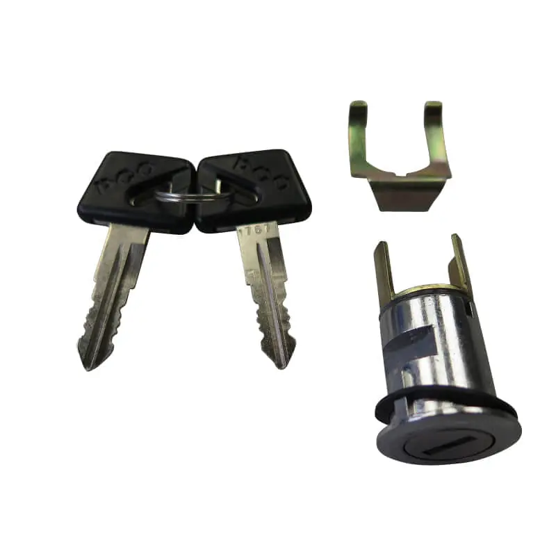 PGO Star 50 Sitzbankschloss Riegel Verriegelung Schloss-Set 50ccm 2Takt KP671190000 Sicherungsschloss Schlossatz Schlossplatte Scooter Top-Seller